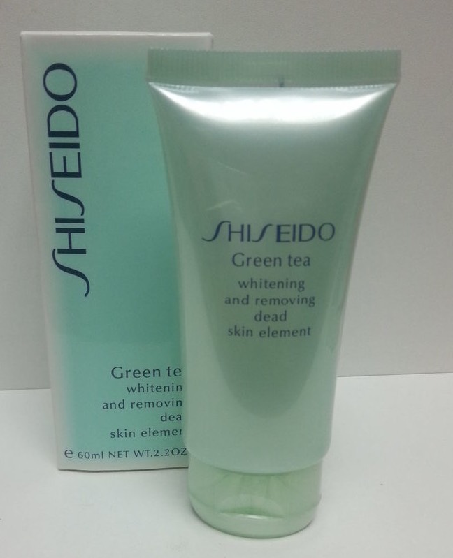 [HCM]Tẩy tế bào chết mặt Shiseido trắng da chiết xuất trà xanh dạng Gel 60 ml