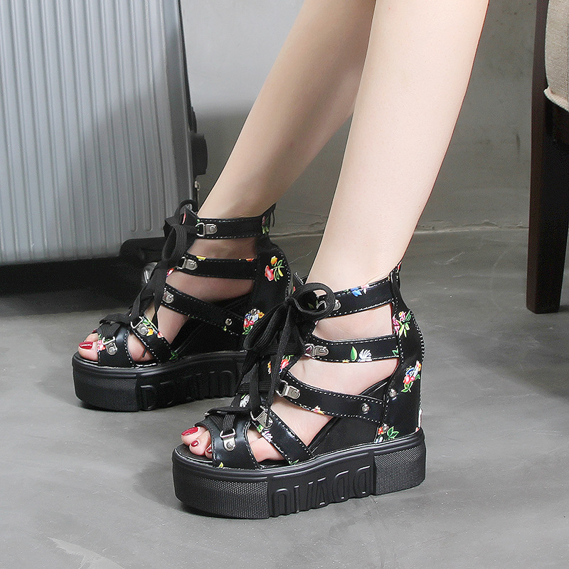 Giày sandal nữ đế xuồng s087d