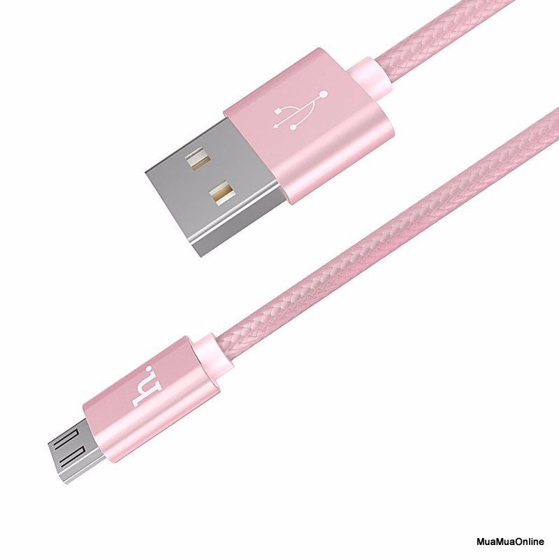 Cáp sạc Lightning Hoco X2 cho iPhone/iPad - Hỗ trợ sạc nhanh 2.1A Max, dây bọc dù siêu bền