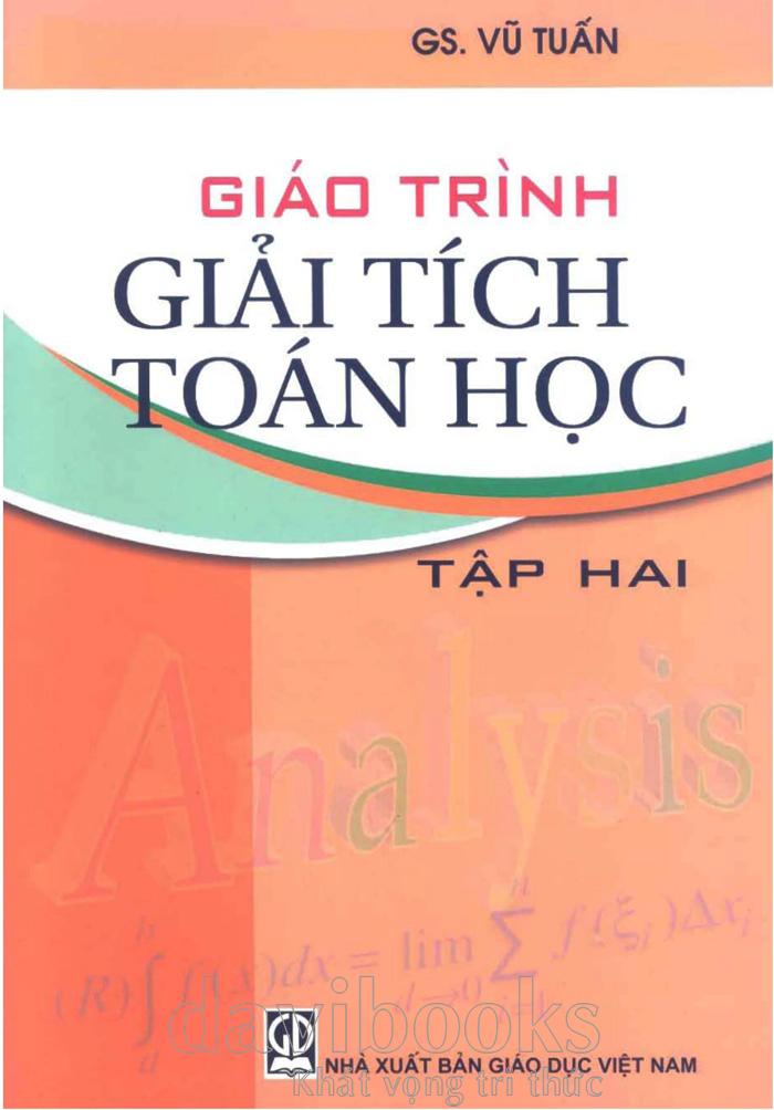Giáo trình Giải tích Toán học Tập 2