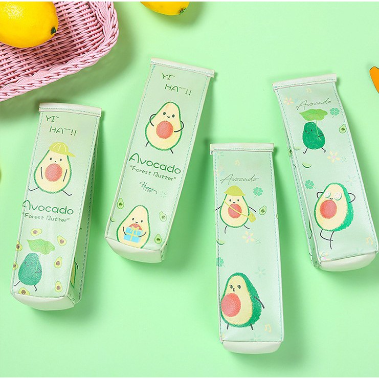 [HCM]Hộp bút/ bóp viết túi sữa hình trái bơ siêu cưng sản phẩm tốt chất lượng và độ bền cao cam kết hàng đúng như hình ảnh