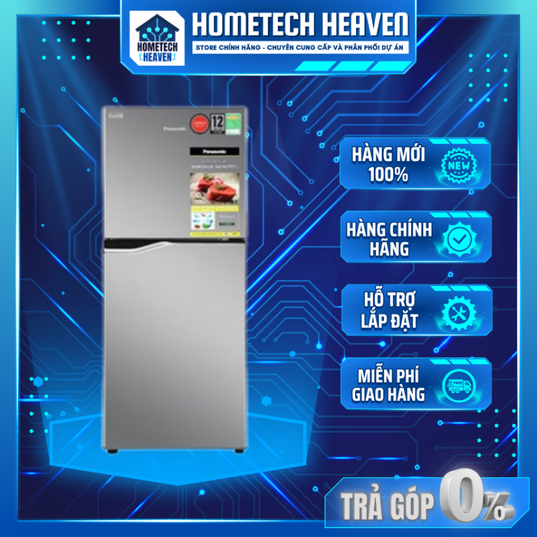 Tủ lạnh panasonic inverter 170 lít nr-ba190ppvn - hàng chính hãng