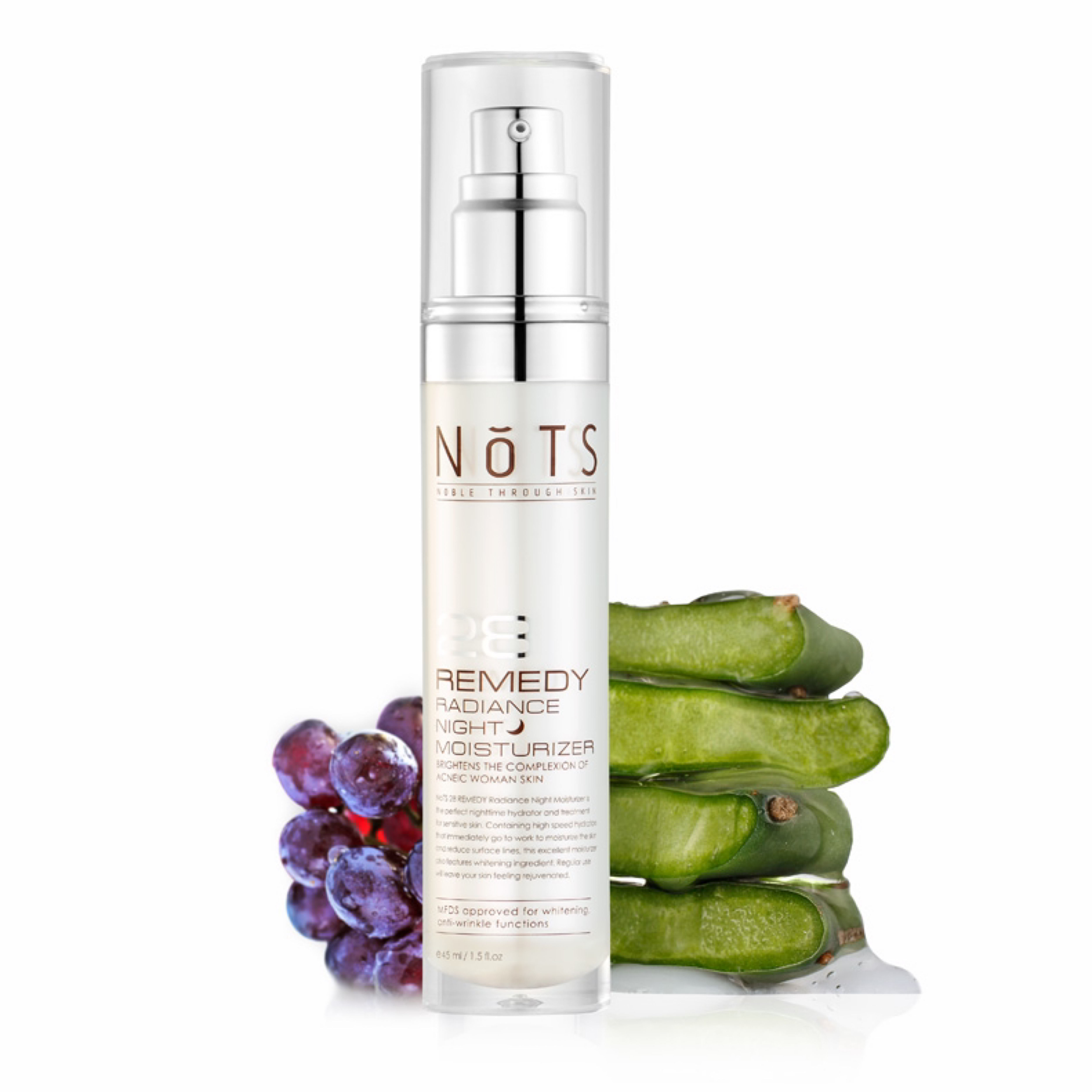 DƯỠNG ẨM BAN ĐÊM NoTS 28 REMEDY RADIANCE NIGHT MOISTURIZER 45ml