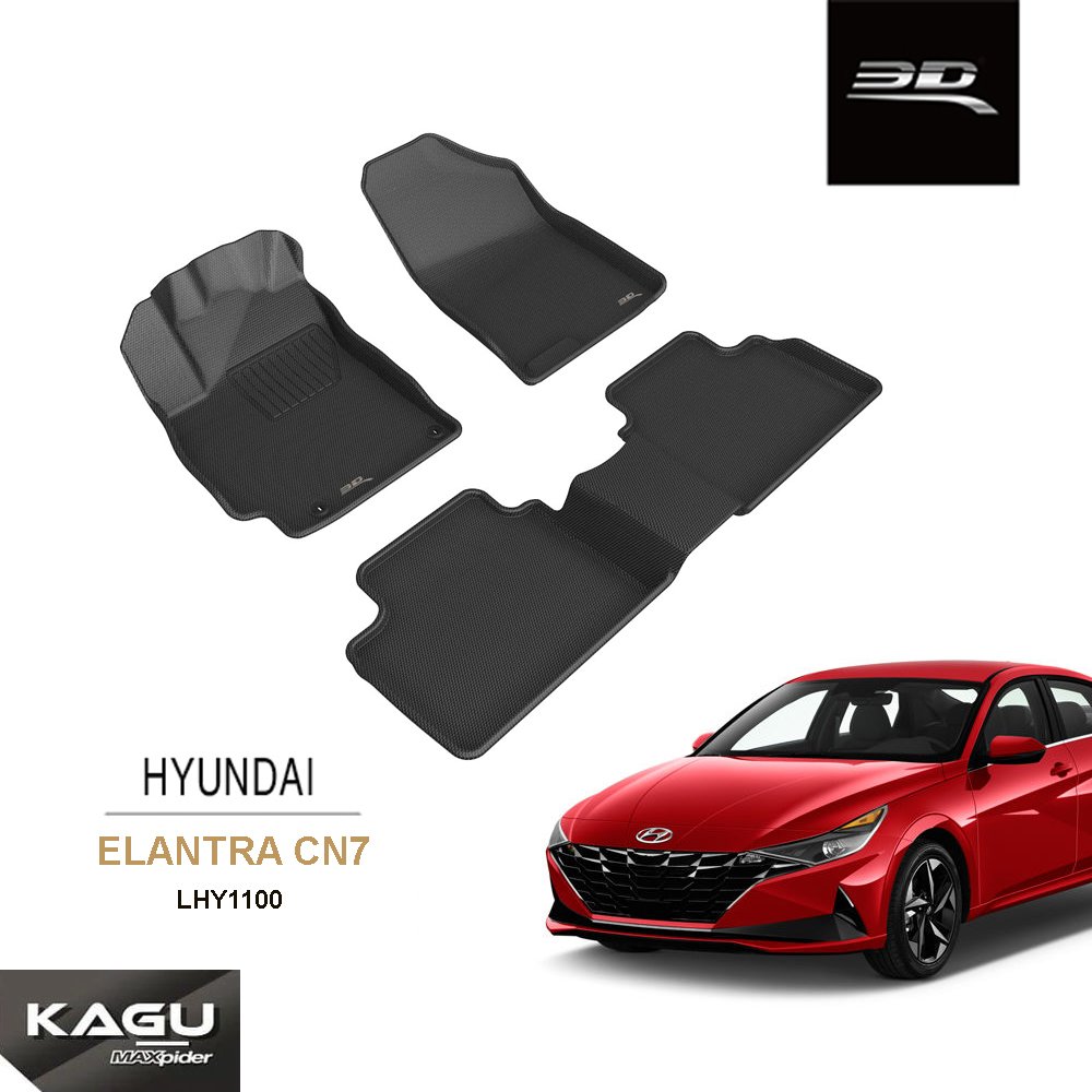 Thảm lót sàn xe ô tô 3d hyundai elantra cn7