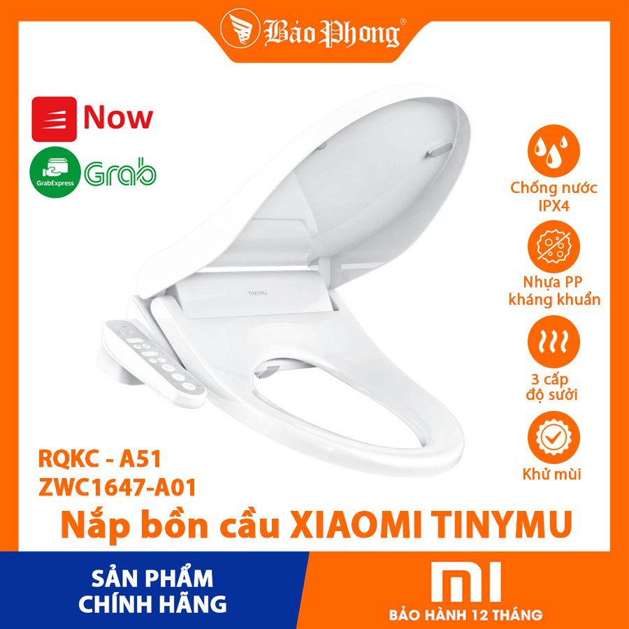 Nắp bồn cầu thông minh khử mùi xiaomi tinymu