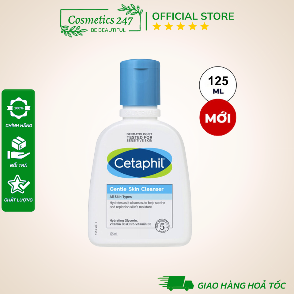 Sữa Rửa Mặt Cetaphil Gentle Skin Cleanser 125ml
