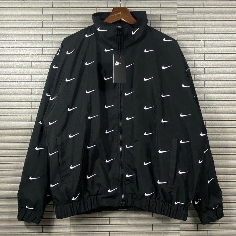 Áo khoác dù jacket nhiều logo full thêu vải dày