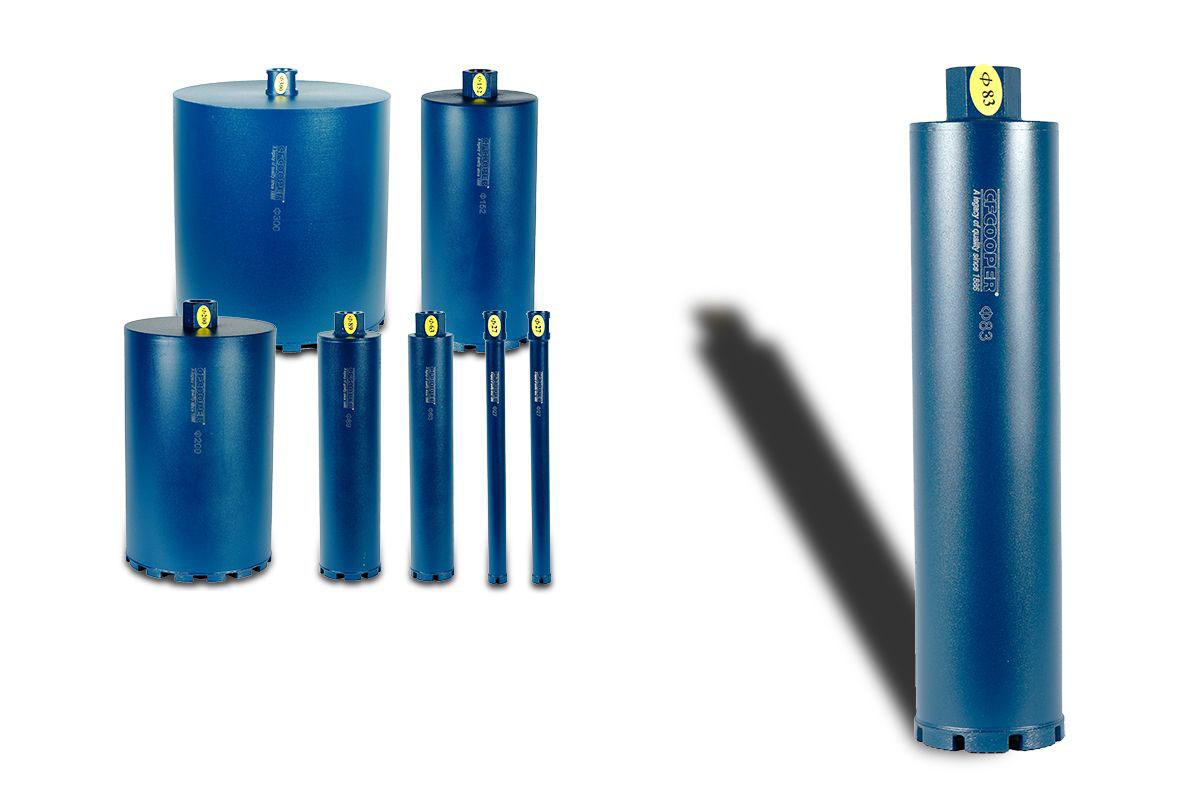 Mũi khoan rút lõi bê tông cfcooper ø 83 x 370mm - dcb83370