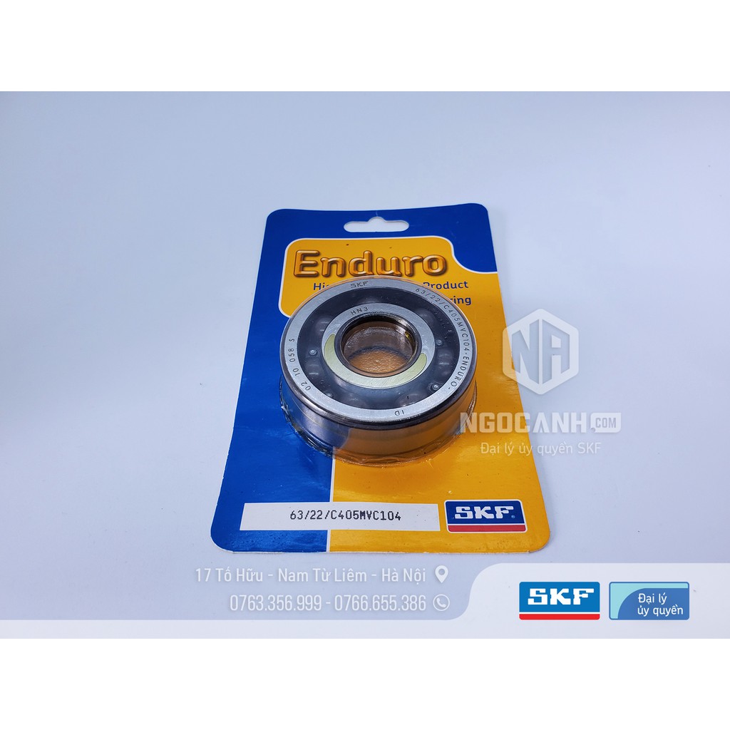 Bạc đạn xe máy skf enduro 63/22/c405mvc104