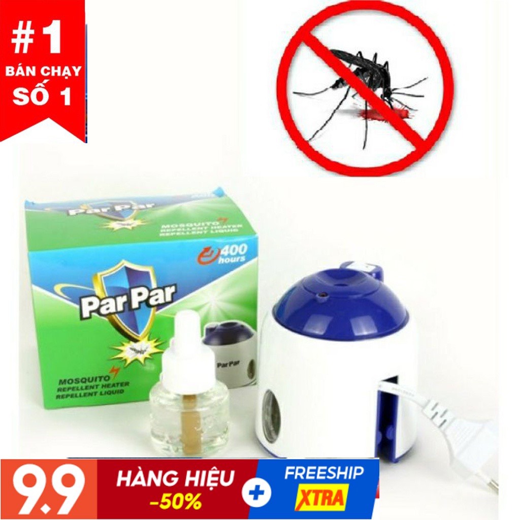 Máy đuổi muỗi xông tinh dầu par par
