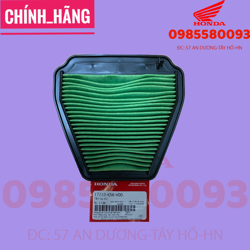 Lọc gió xe winner và winner x chính hãng