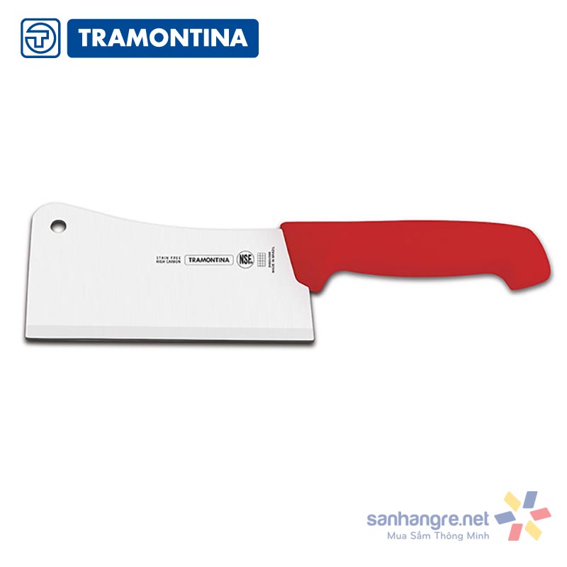 Dao chặt xương cán nhựa kháng khuẩn Tramontina Profissional Master 15cm 24624/176 - Made in Brazil