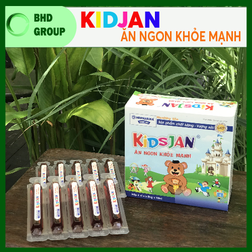 [HCM]KIDSJAN BÉ ĂN NGON KHỎE MẠNH - HD PHARMA - 20 ỐNG X 10ML