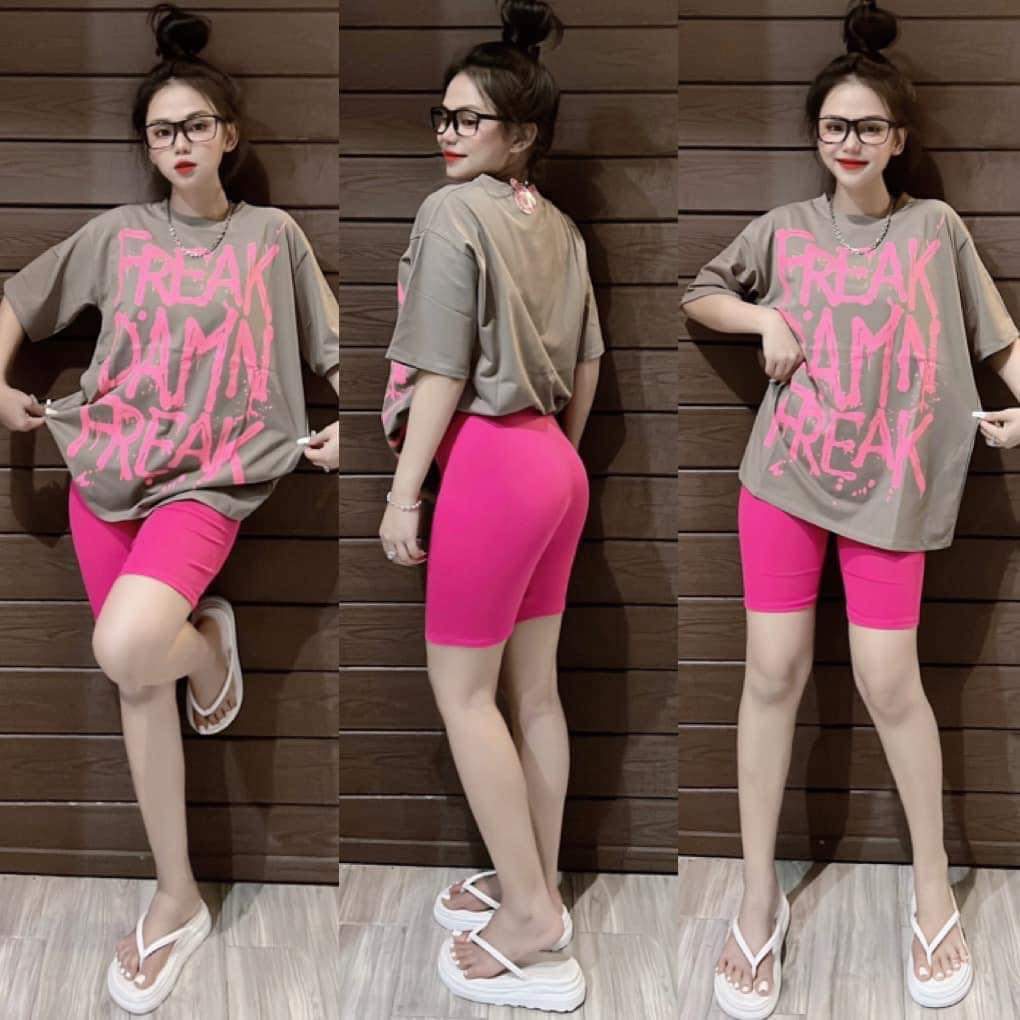 Set bộ ngố nữ áo form mặc nhà siêu xinh
