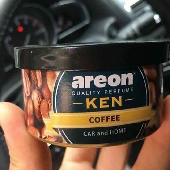 Hương thơm ô tô cà phê AREON - coffee - giảm giá - khuyến mãi - sáp thơm