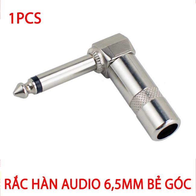 Đầu hàn cáp audio 6.5mm bẻ góc