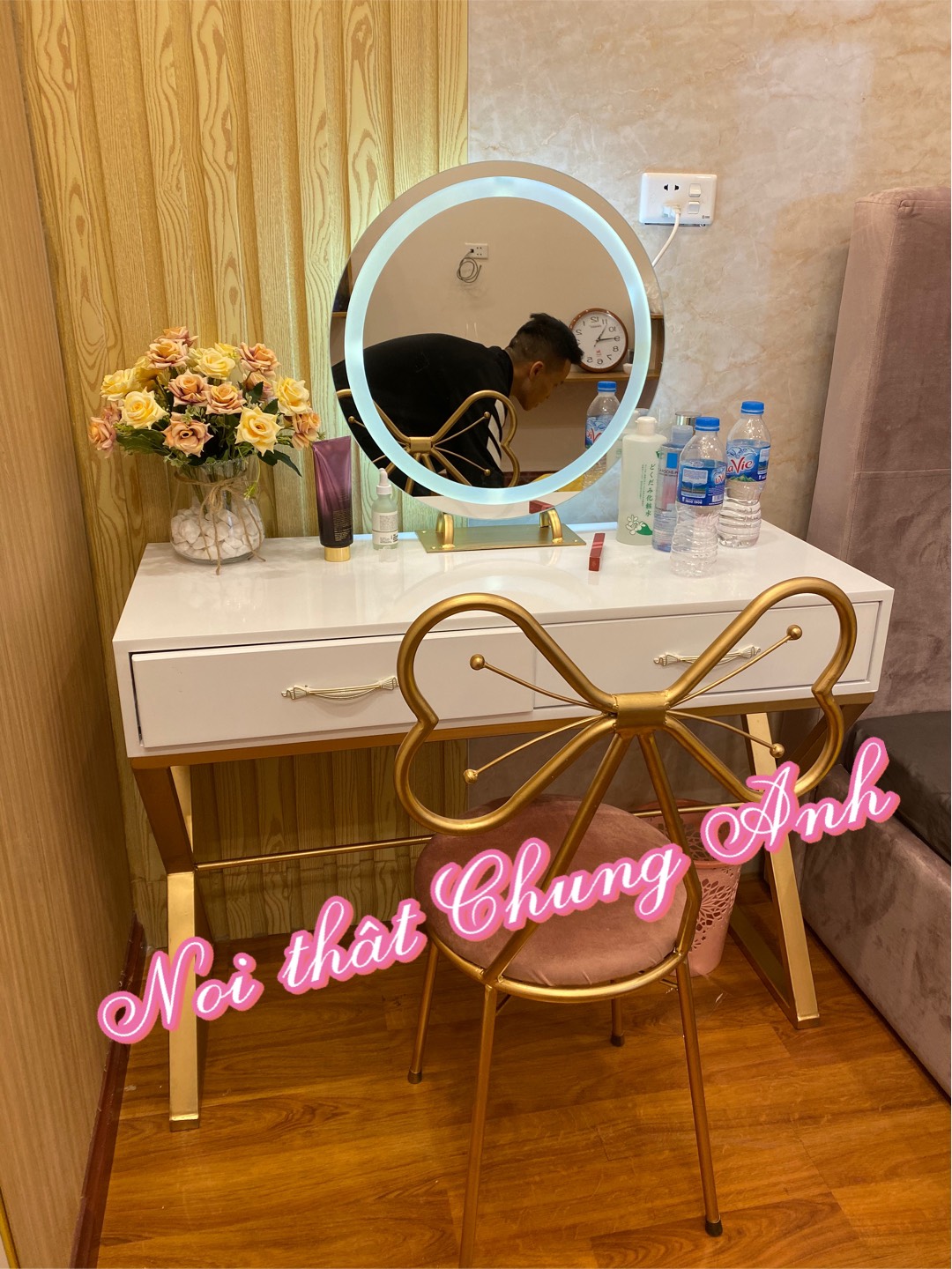 Gương  Đèn Led Cao Cấp Hình Tròn Dehome NT118