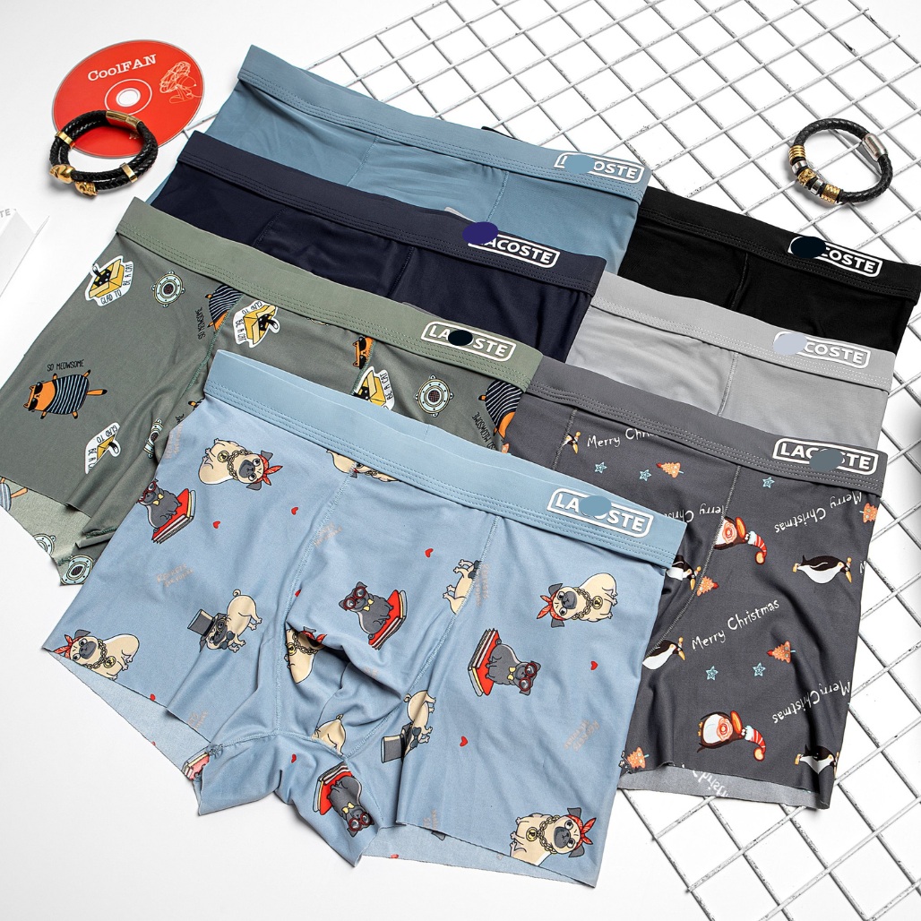 Hoàn tiền 15% - quần lót nam quần sịp đùi nam boxer hoạ tiết su lụa mềm mịn thoáng mát - quần ship nam đùi thun lạnh vnxk kháng khuẩn cuốn hút