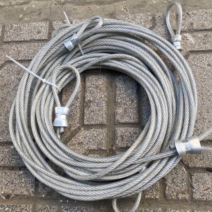 Dây cáp khóa xe bọc nhựa 1 - 20m phil 10