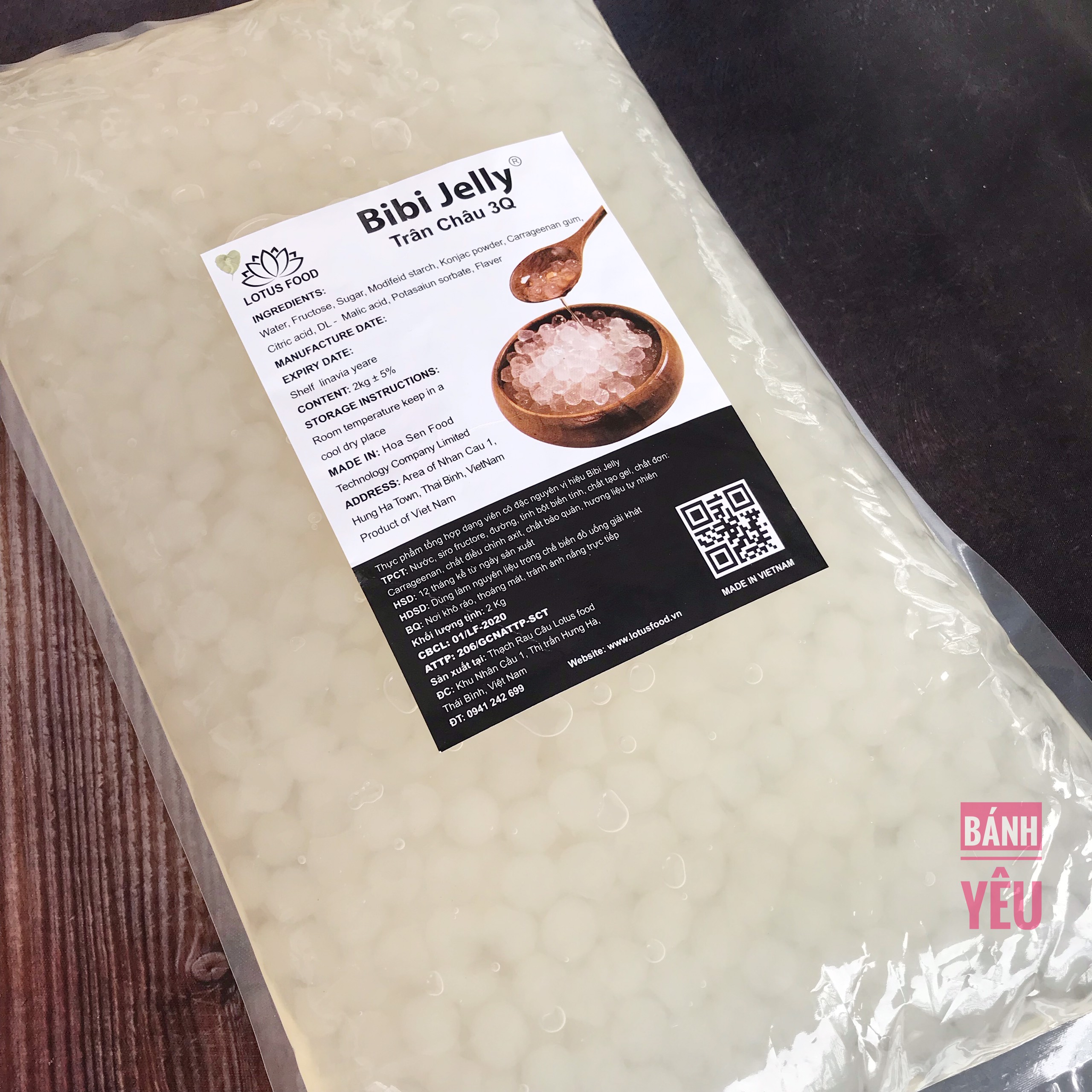 Trân Châu 3Q Bibi Jelly 2kg