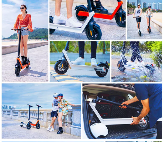 Xe scooter điện cân bằng X9 PROMAX - xe scooter điện X9 đi 80-100km/lần sạc