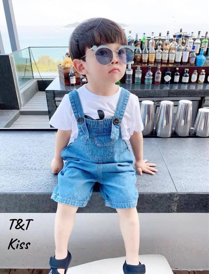Set áo thun tay ngắn & quần short cho bé trai 12-20kg| ẢNH VÀ VIDEO SHOP TỰ QUAY | TK12