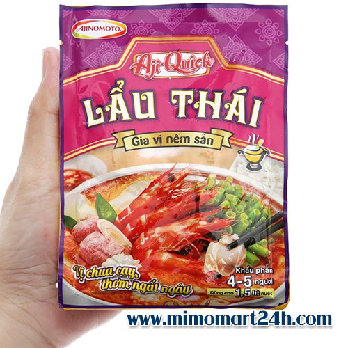 Gói lẩu thái aji-quick 50g