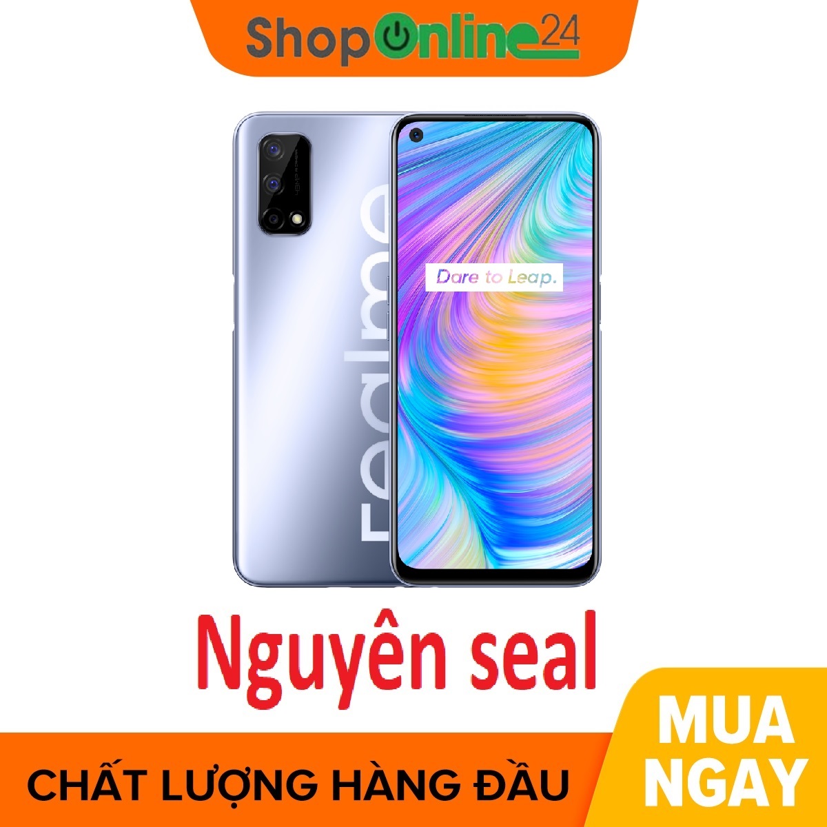 [Trả góp 0%]Điện thoại Realme Q2 4/128Gb - Hàng nhập khẩu