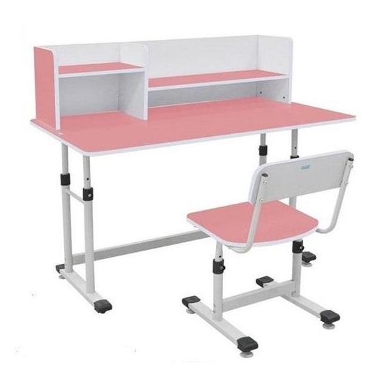 Bàn học sinh tiểu học liền giá sách xuân hòa bhs-13-07