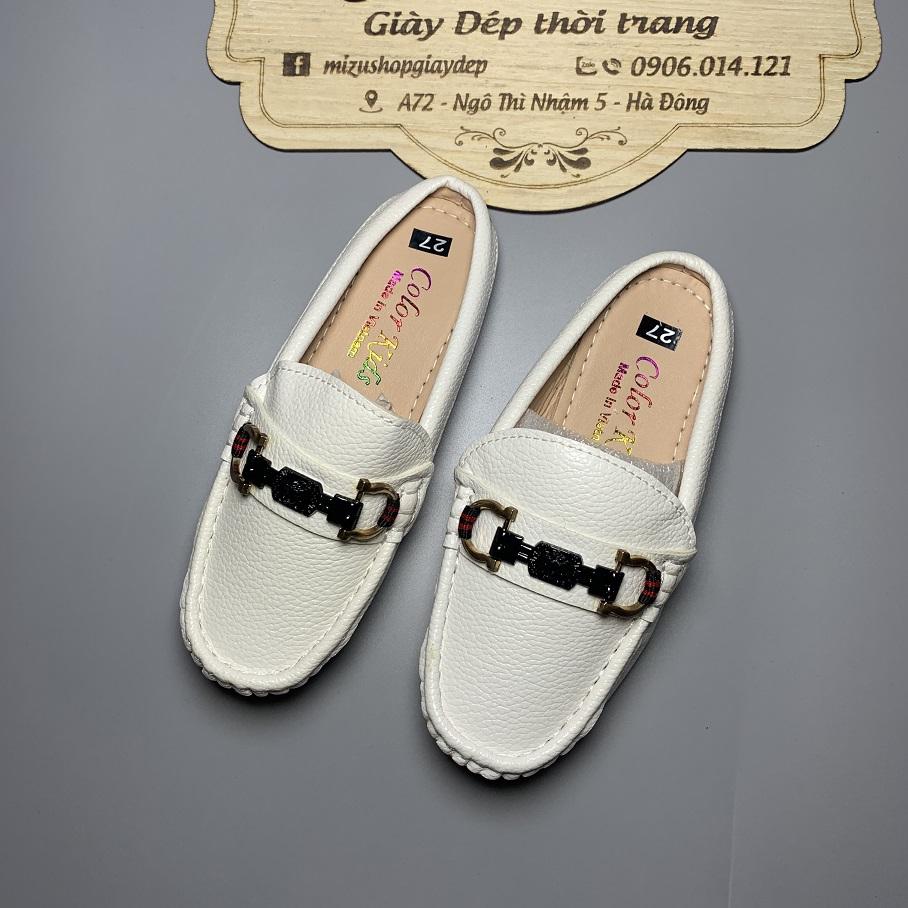Vnxk size 26 đến 35 sục bé trai da mềm cao cấp mã 2003
