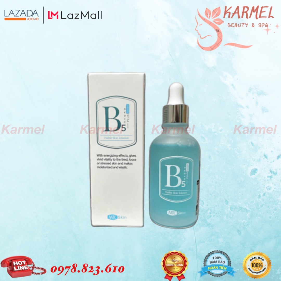 Tinh chất cấp ẩm phục hồi da mtc skin hy dro-b5 serum 60ml - karmel chính hãng