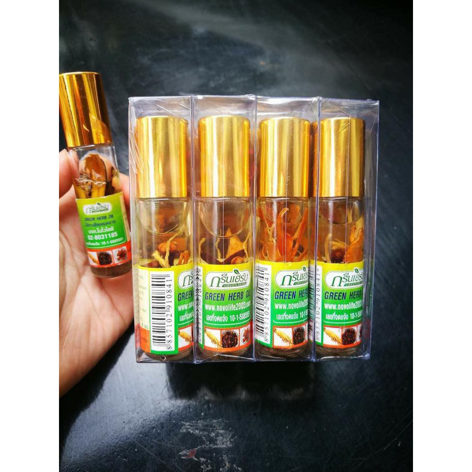Combo 12 Chai Dầu Sâm Thảo Dược 8ml