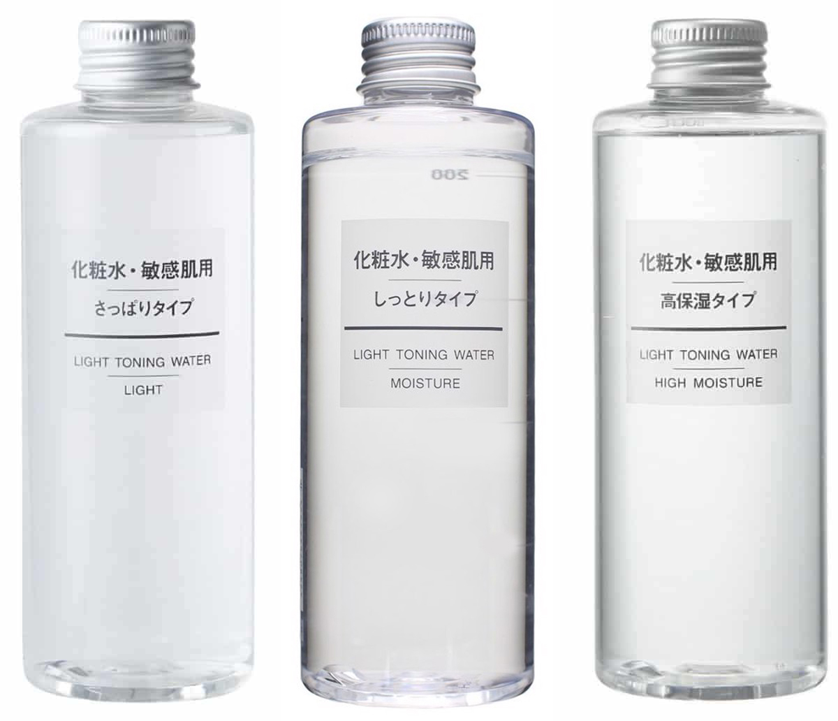 Nước hoa hồng cân bằng Muji Light Toning Water – Light Moisture High Moisture