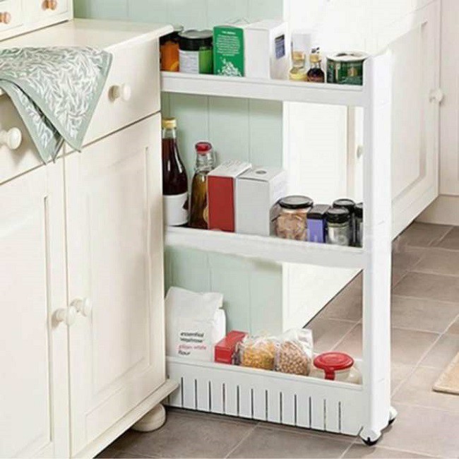 Kệ 3 tầng có bánh xe linh hoạt 5185