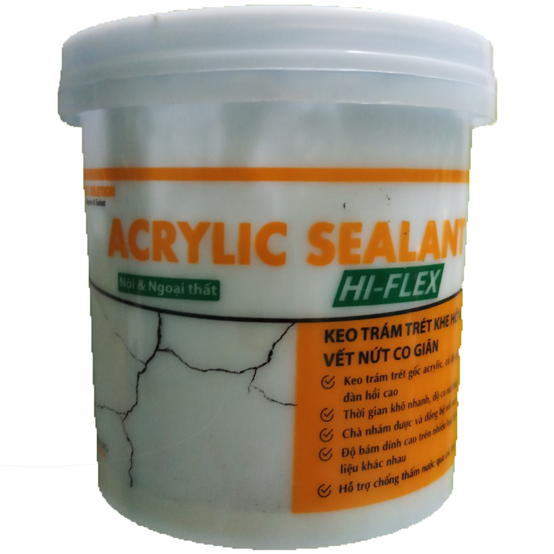Keo trám trét khe hở và vết nứt co giãn đa năng - Hi-Flex Sealant