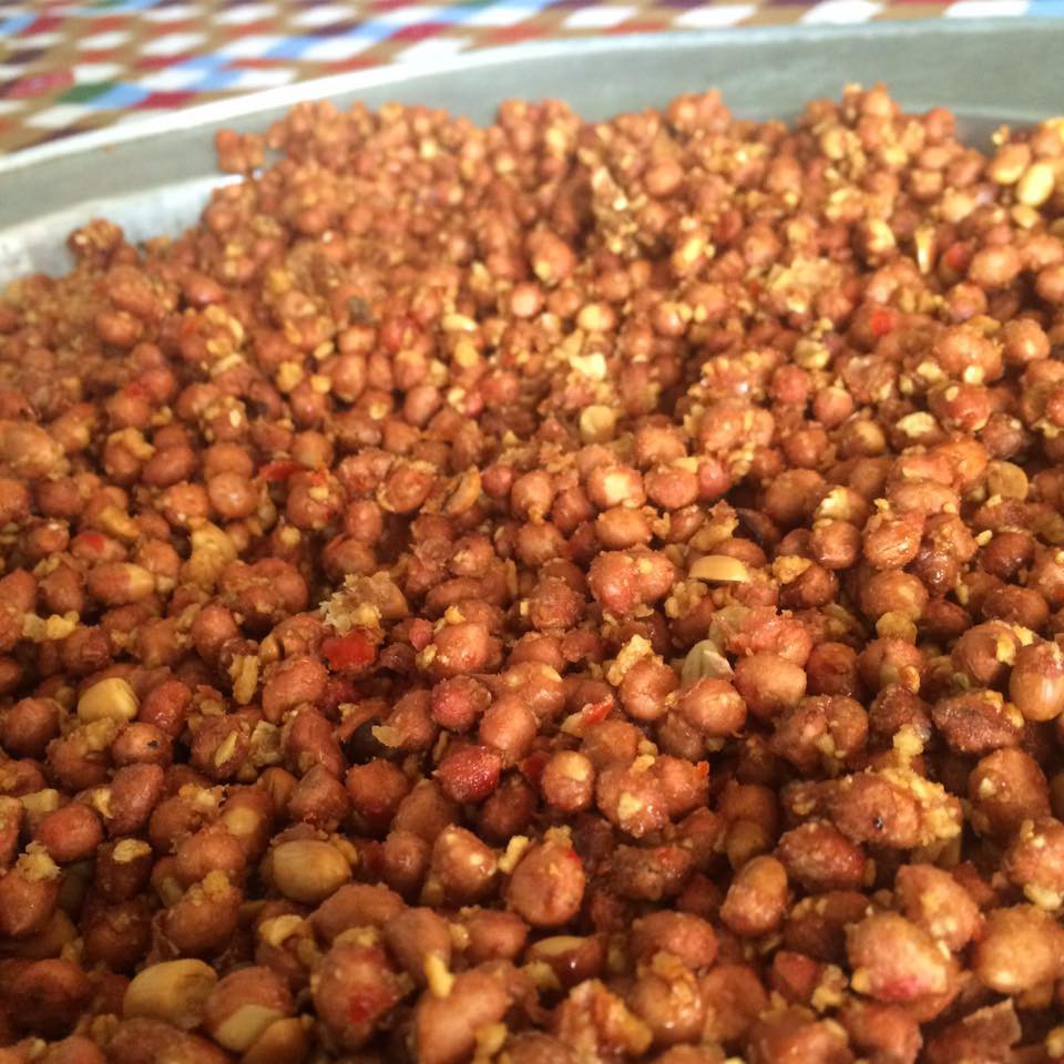 1Kg Đậu phộng cháy tỏi loại 1 siêu ngon