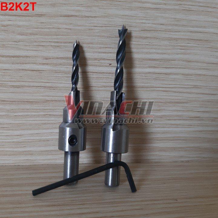 Mũi khoan 2 tầng bộ 2 mũi