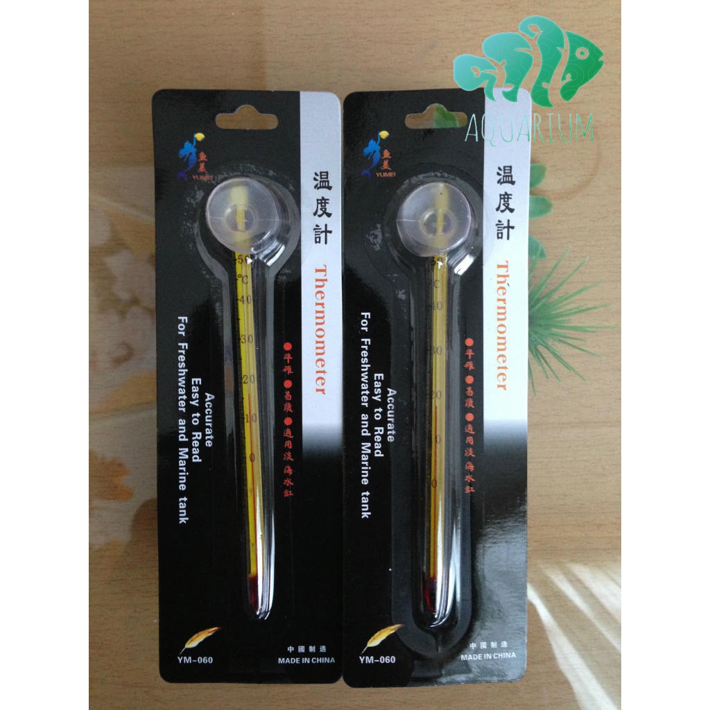 Nhiệt Kế que thủy ngân cho hồ cá cảnh sản phẩm tốt chất lượng và độ bền cao cam kết hàng nhần được như hình