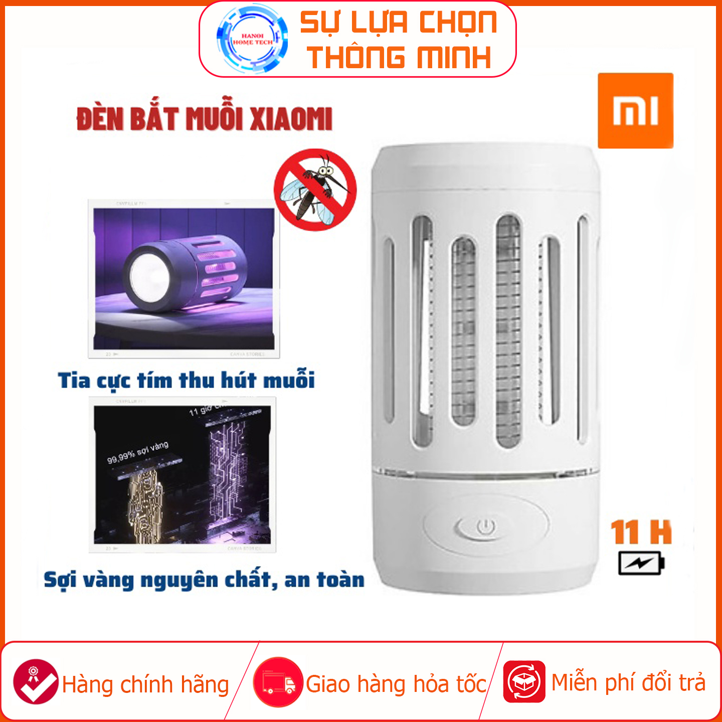 Đèn bắt muỗi thông minh xiaomi qiao qingting cleanfly y8ek - không sử dụng hóa chất - máy bắt muỗi thông minh - diệt muỗi tĩnh điện vật lý - không mùi khét - máy bắt muỗi xiaomi - đèn bắt muỗi điện quang - máy bắt muỗi tự động