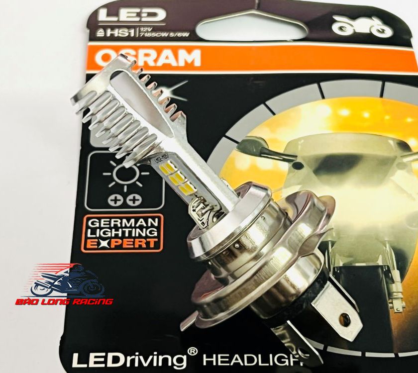 Đèn Pha Led OSRAM Chân H4 với 6 Tim Led Dành Cho Mọi Loại Xe Máy (chân H4)