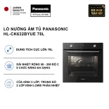 [Chính hãng] Lò nướng âm tủ Panasonic HL-CK632BYUE 78L - 8 chức năng