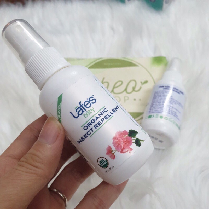 Tinh dầu Organic chống muỗi cho bé Lafes 59ML