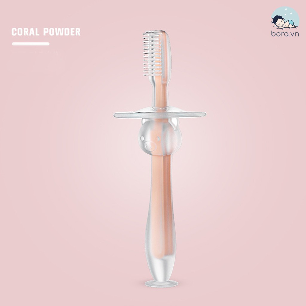 Bàn chải đánh răng silicon cho bé