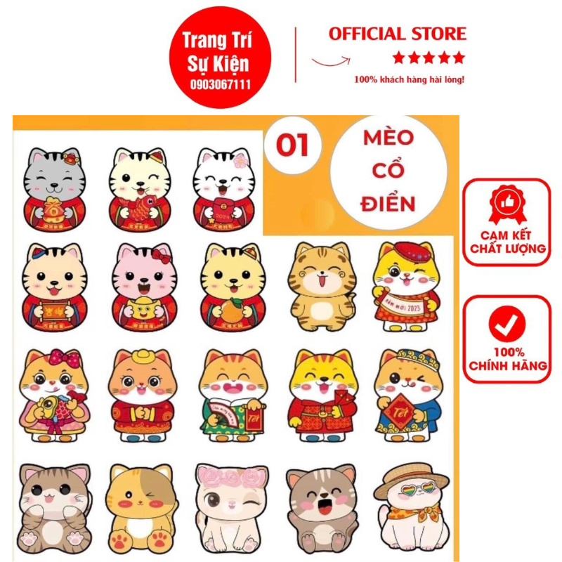 SỈ COMBO 100 Bao lì xì - hoạt hình chibi chipi phong bao lixi têt 3D mới cao cấp
