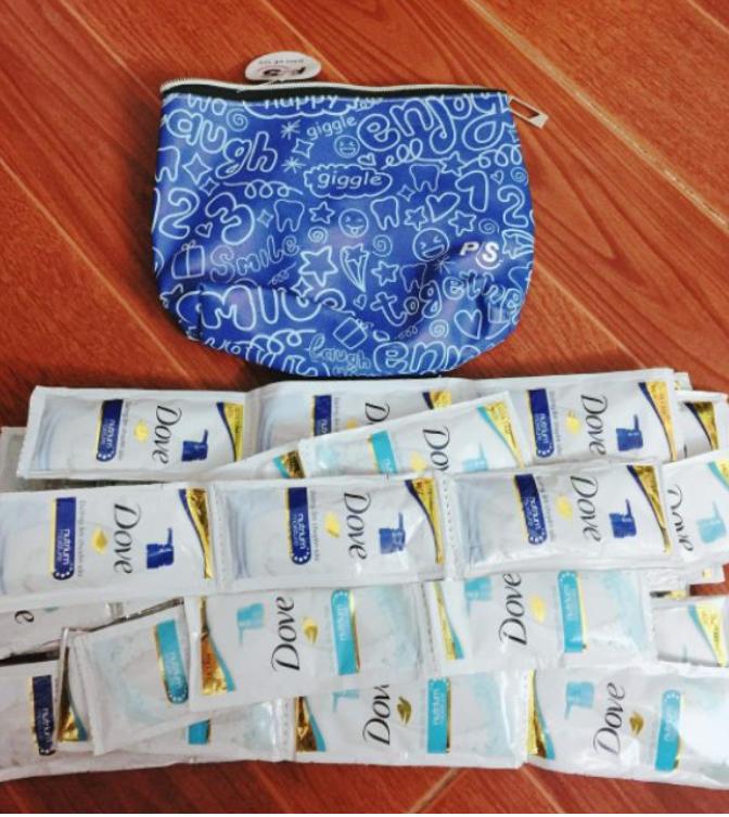 Set 50 gói sữa tắm dove +