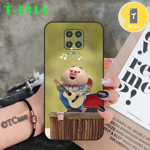 [HCM]Ốp lưng Vsmart Aris/ Aris Pro dẻo đen in hình Heo Con Cute