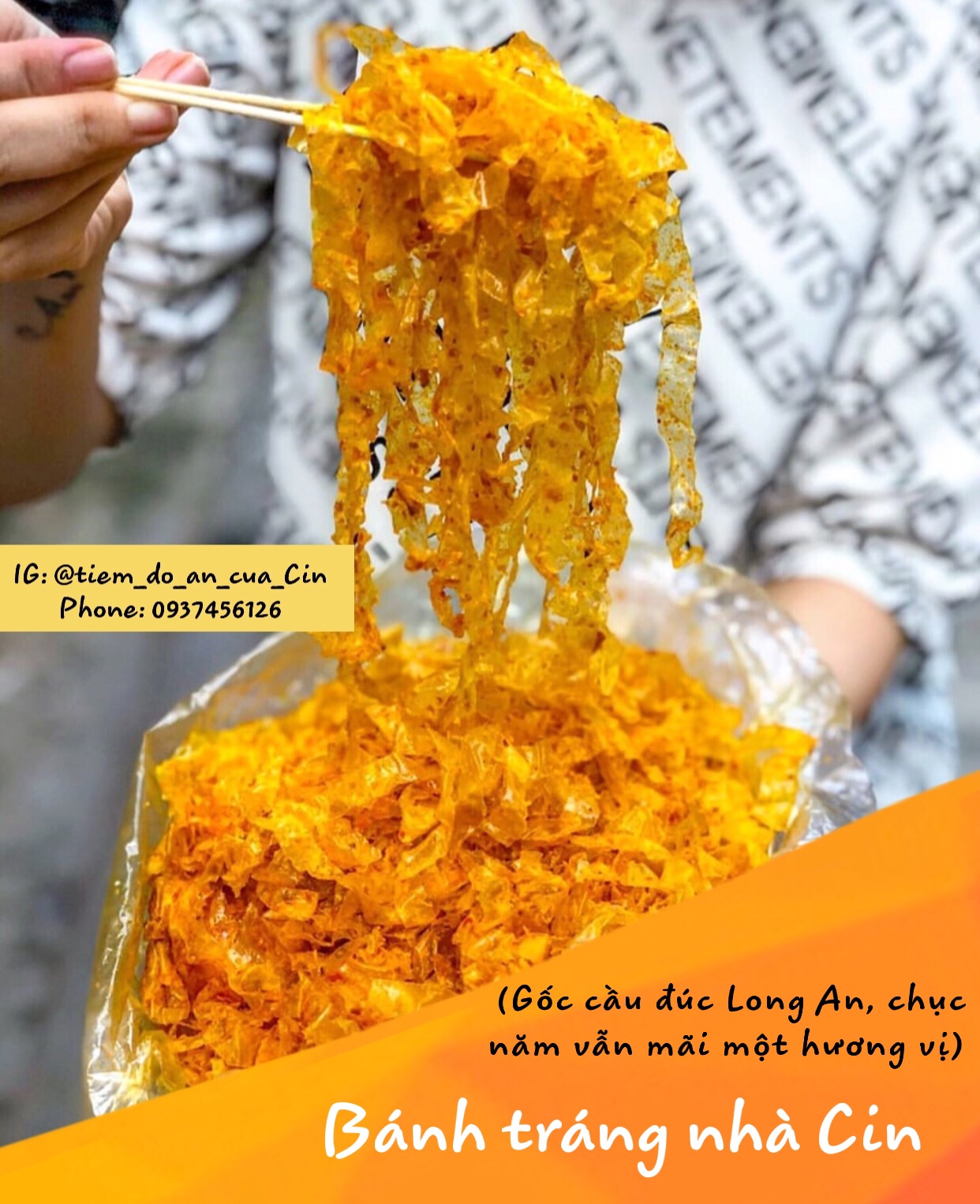 [HCM]1 kí bánh tráng cầu đúc Long An (loại hút chân không)