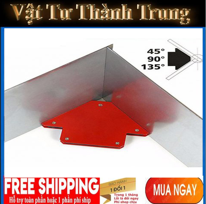 Nam châm ke góc vuông ct601 lực hút 11kg