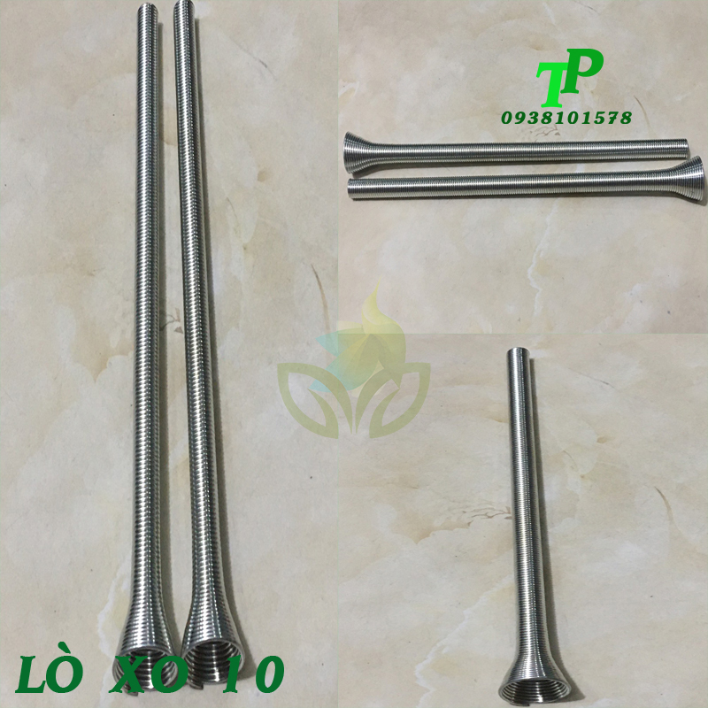 Lò xo 10 loại lớn, lò xo uốn ống đồng phi 10