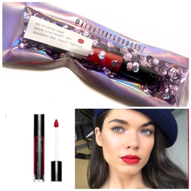 Fullsize Son Kem Pat Mcgrath Liquid Lipstick Revolution Red